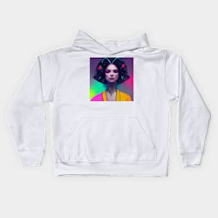 A colorful woman - best selling Kids Hoodie